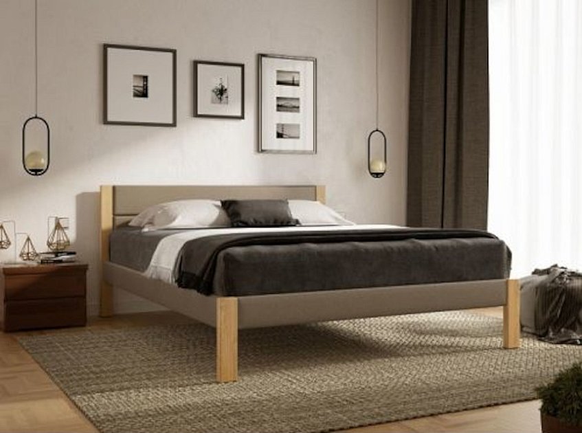 Ліжко з деревини поєднує європейські традиції, оновлений дизайн та функціональність